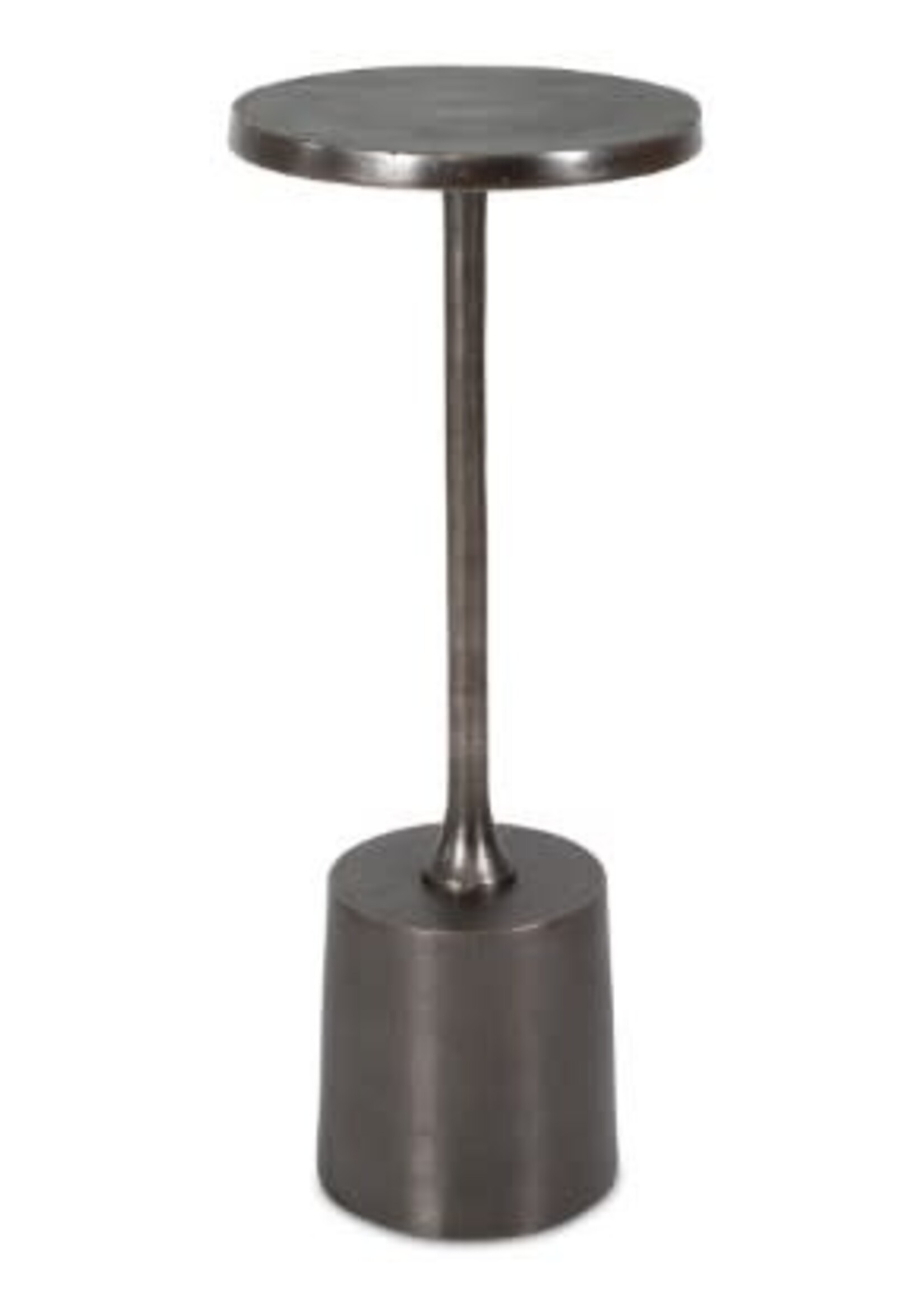 UTTERMOST SANGA DRINK TABLE  NICKEL