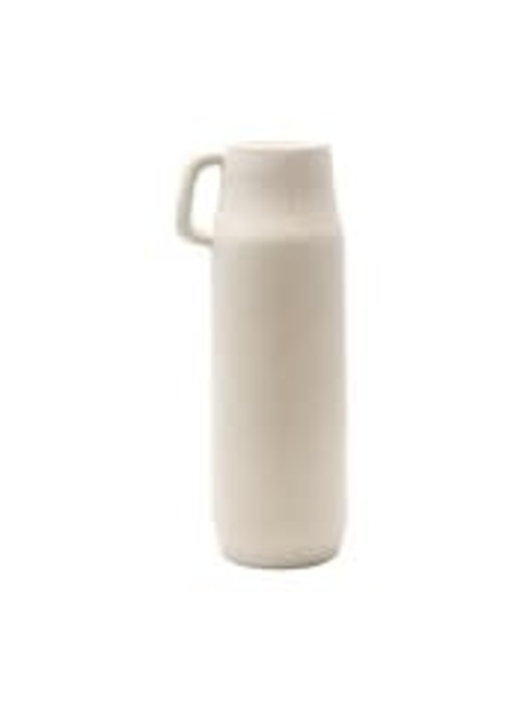 CERAMIC PITCHER W/HANDLE CREAM