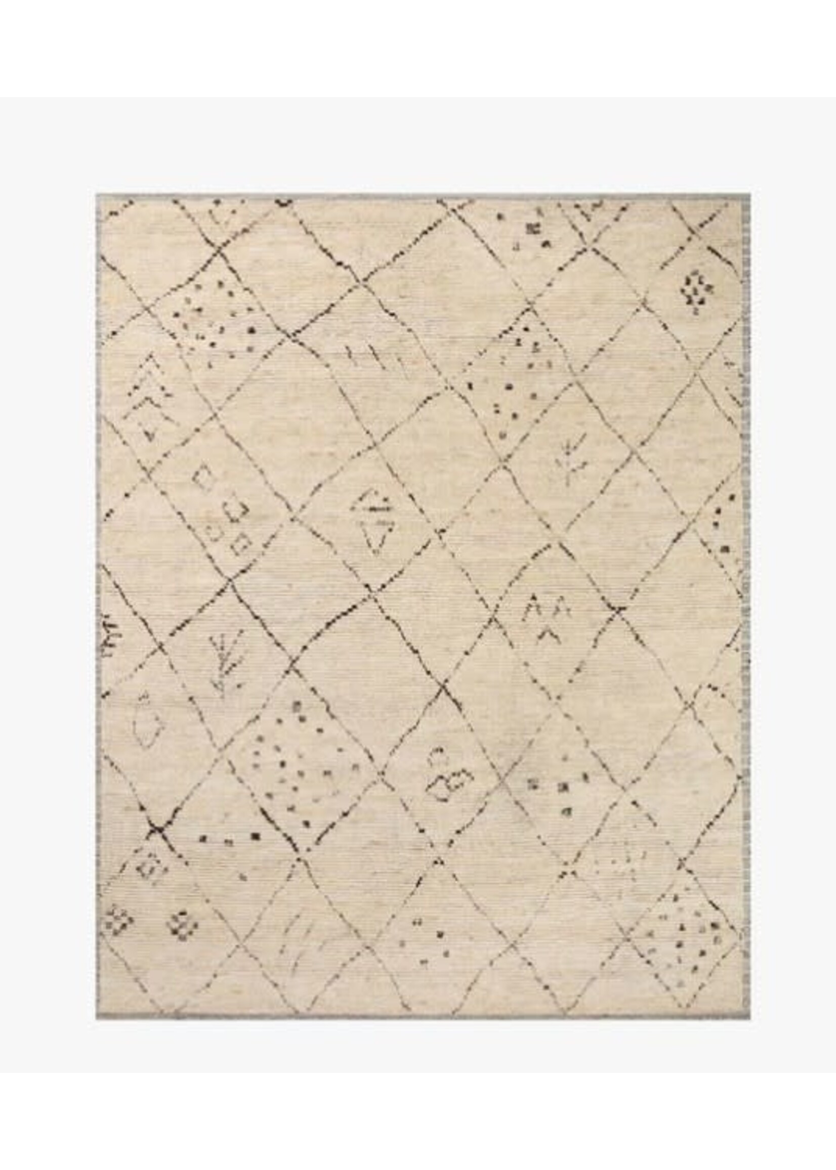 LOLOI BRIYANA NAT/STONE 2X3