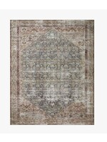 LOLOI GEORGIE TEAL/ANTIQUE 2X4