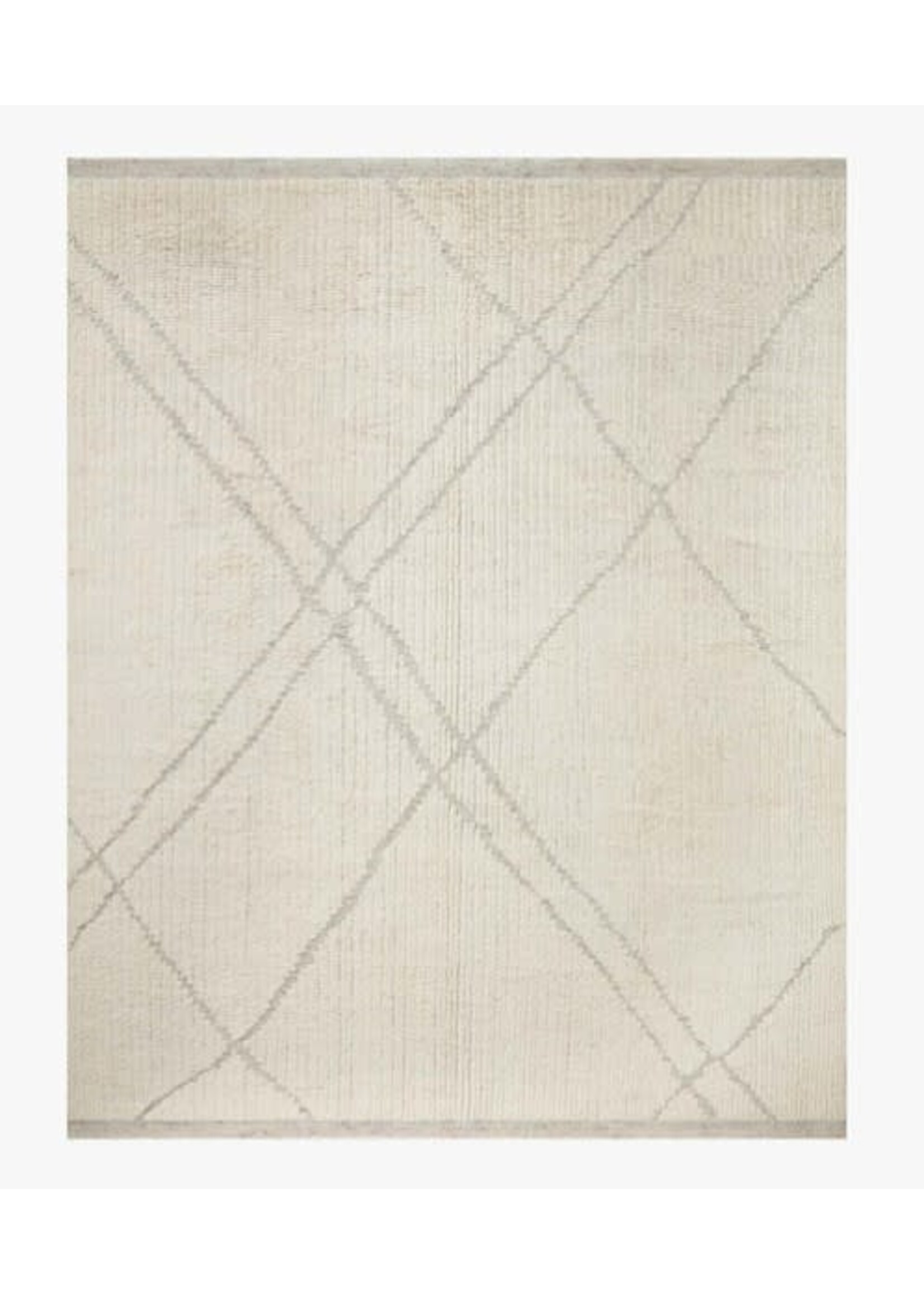 LOLOI GWYNETH IVORY/SILVER 2X3