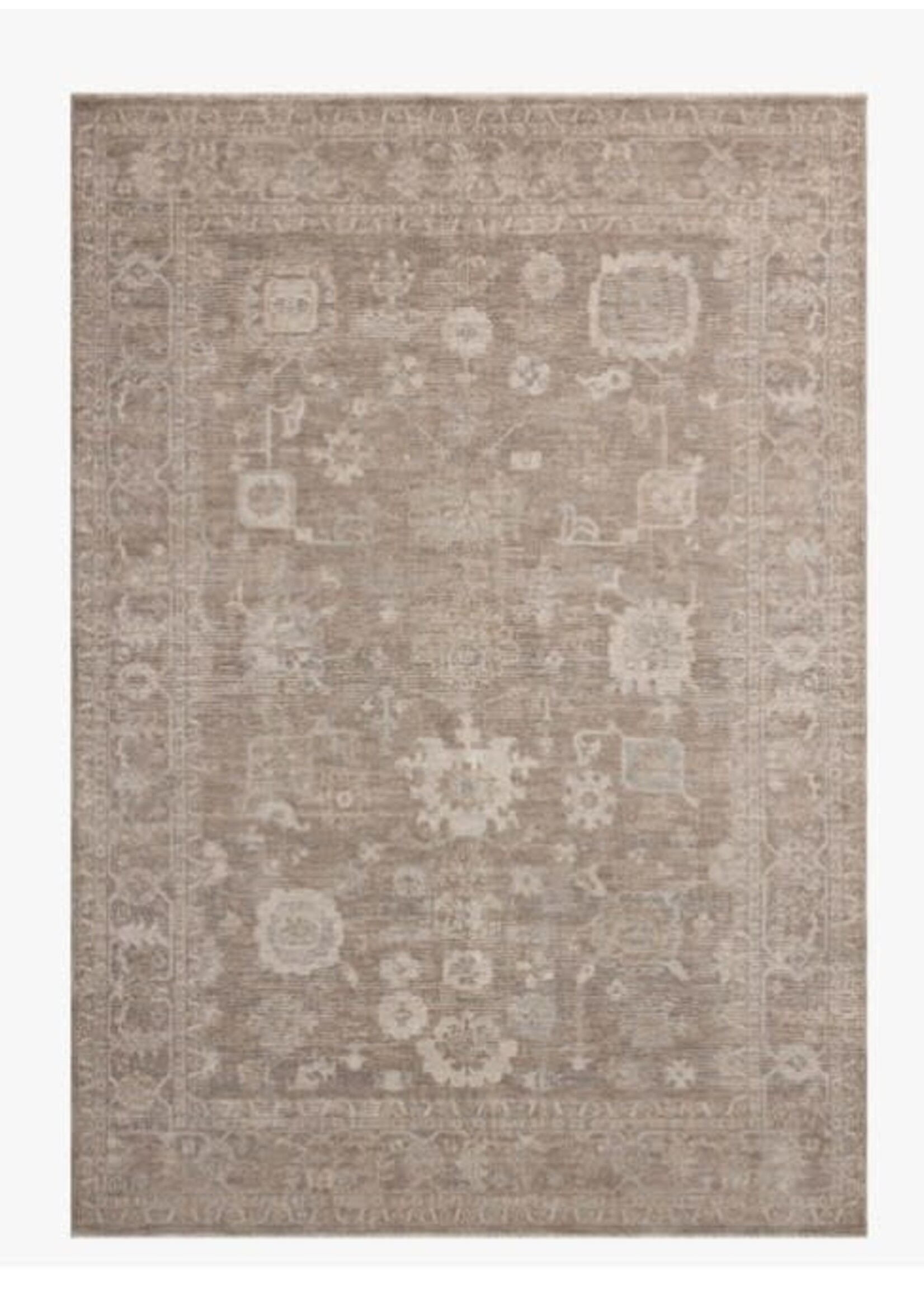LOLOI LOUISA 5.3 X 7.6 TAUPE/IVORY