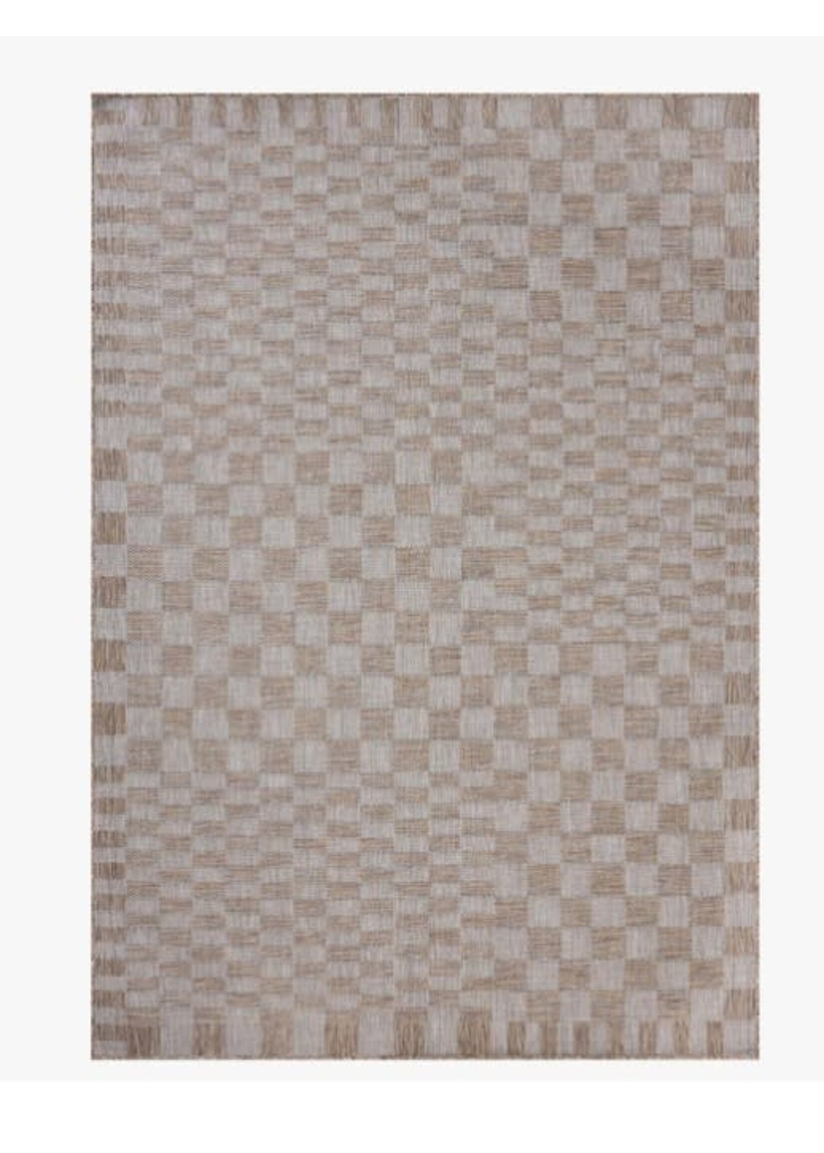 LOLOI TOPANGA NATURAL/DOVE 2X4