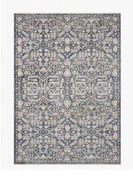 LOLOI ZUMA BLUE/IVORY 2X4