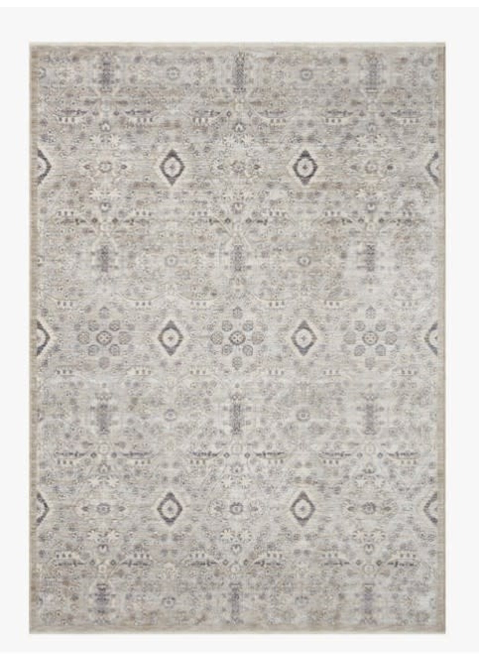 LOLOI ZUMA SILVER/SKY 2X4