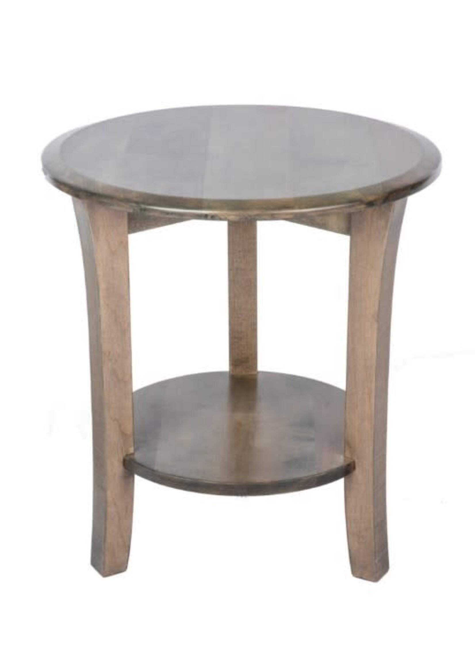 OAKWOOD MANCHESTER 22" ROUND END TABL E