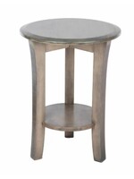 OAKWOOD MANCHESTER 18" ROUND CHAIRSIDE TABLE