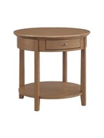 WHITTIER WOOD MCKENZIE ROUND END TABLE