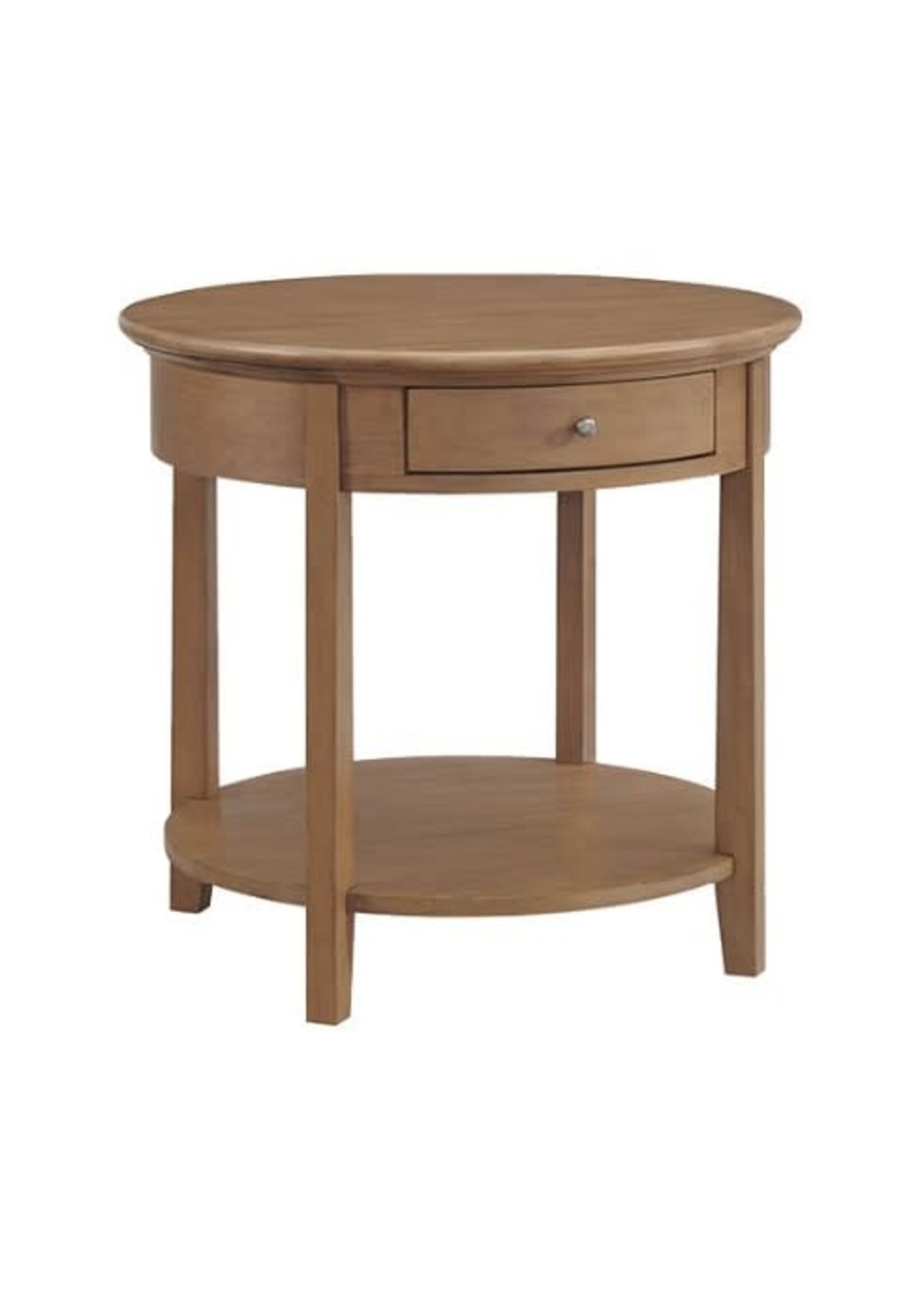 WHITTIER WOOD MCKENZIE ROUND END TABLE