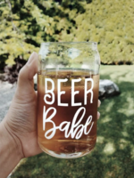 Jemdesigns Beer Babe Beer Glass