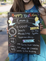 Love Designs Milestone Birthday Sign