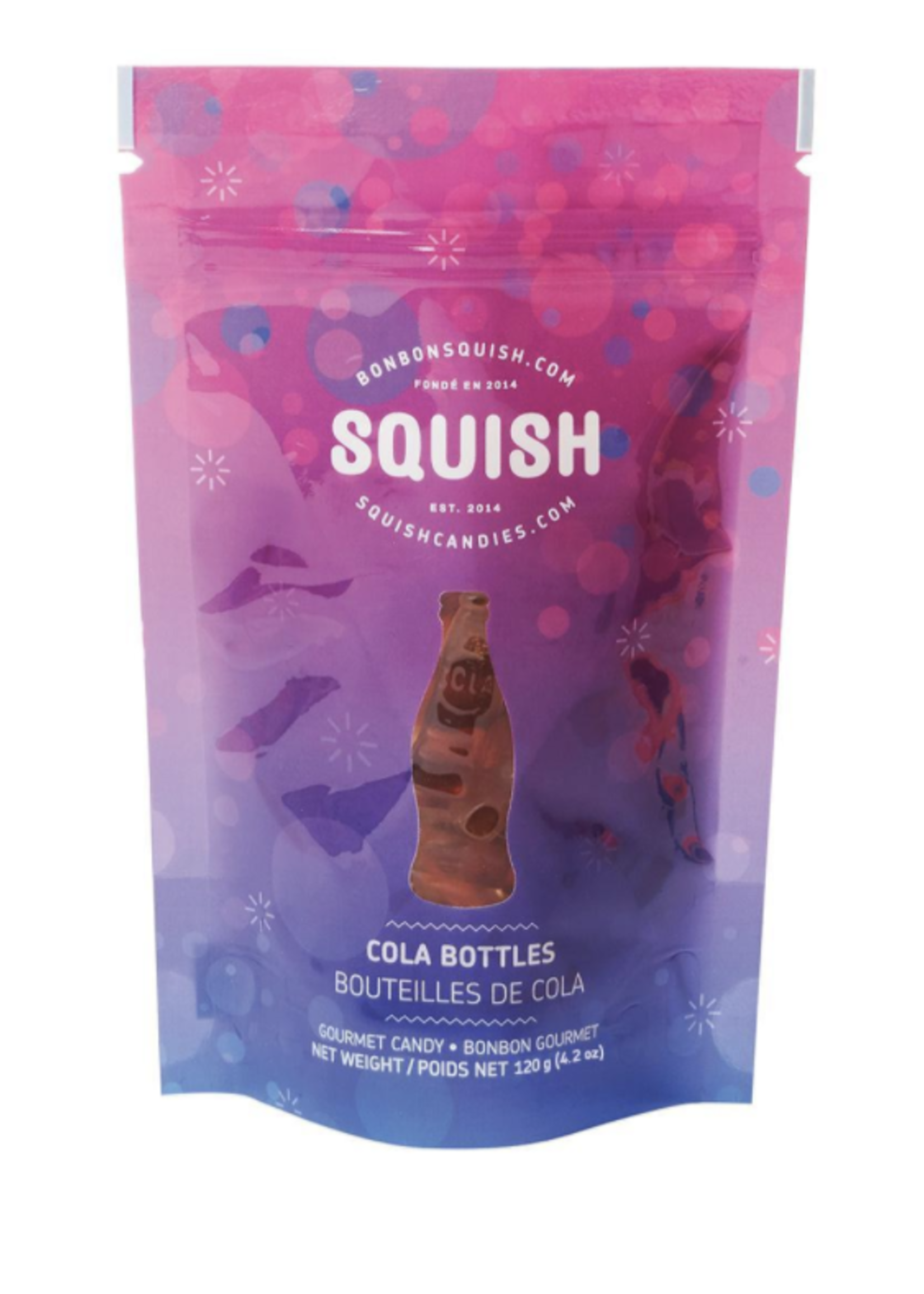 Squish Candy Cola Bottles