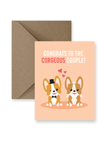 IMPAPER Corgeous Couple Card