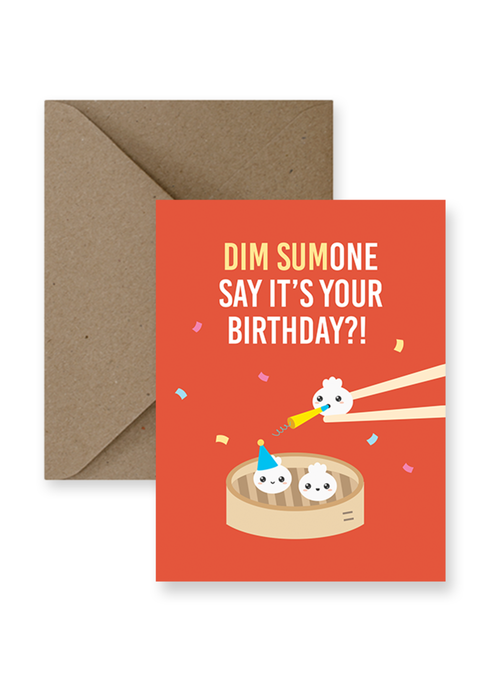 IMPAPER Dim Sum Birthday Card