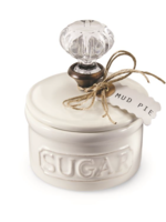 Mud Pie Door Knob Sugar Bowl