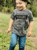 My Cheeky Baby Kid Life Tee | Camo