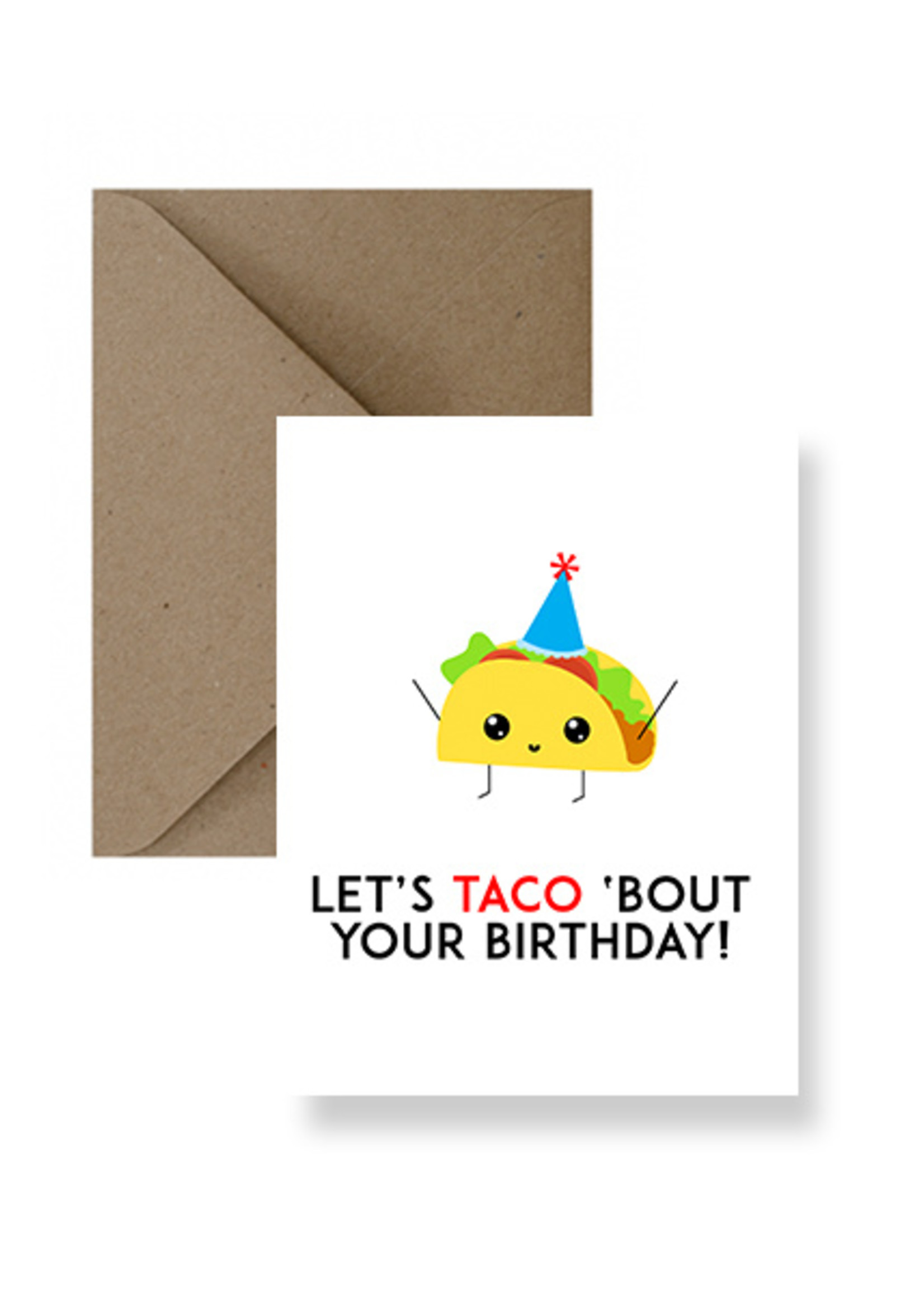 IMPAPER Let's Taco 'Bout Your Birthday Card