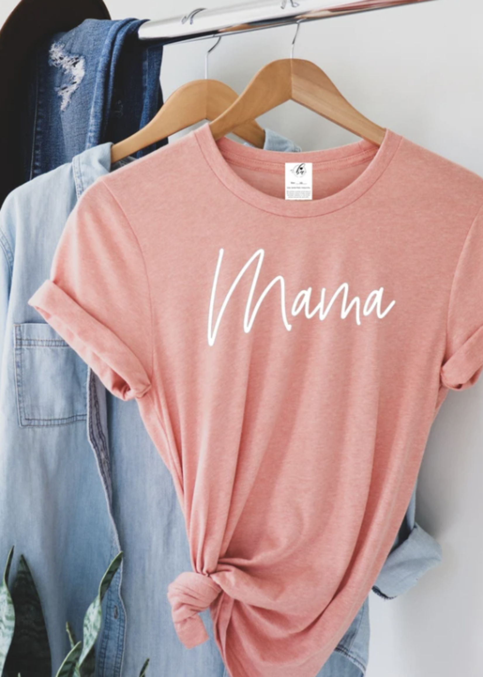 Blonde Ambition Mama Script T-Shirt