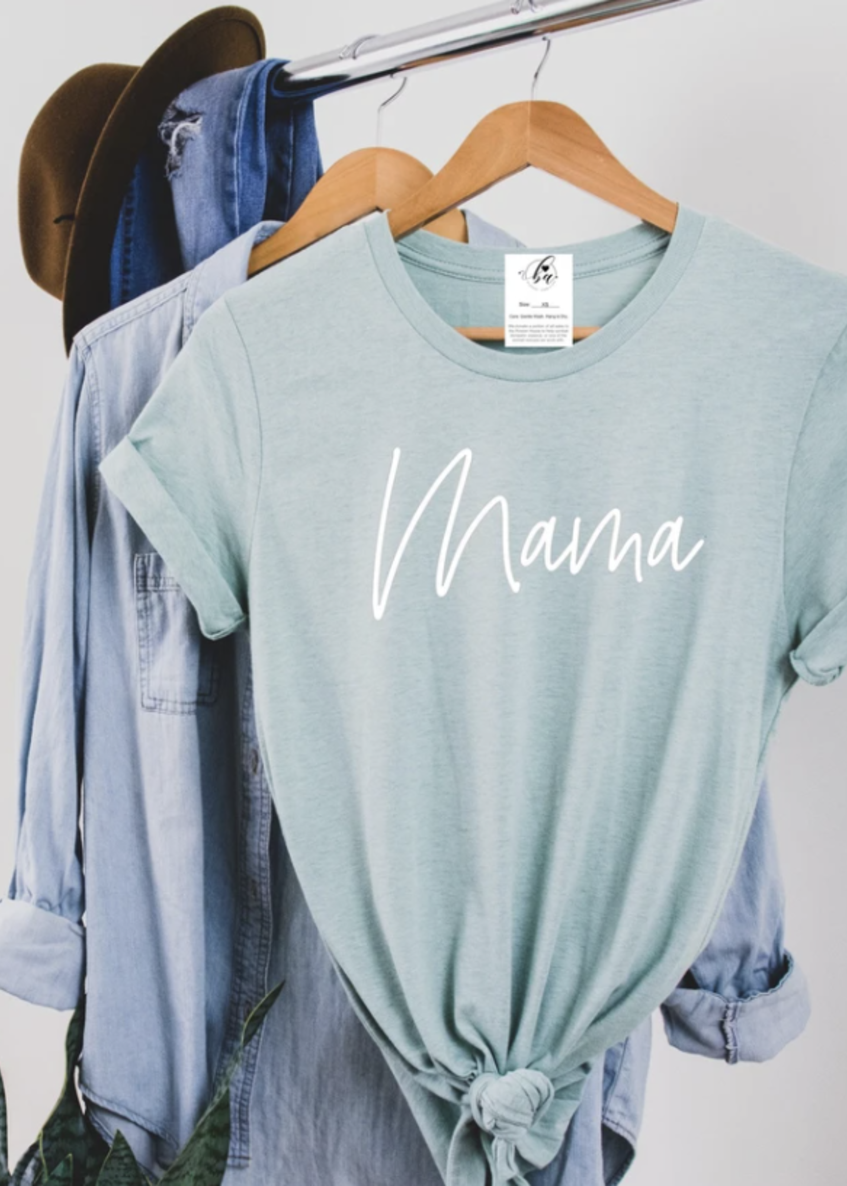 Blonde Ambition Mama Script T-Shirt