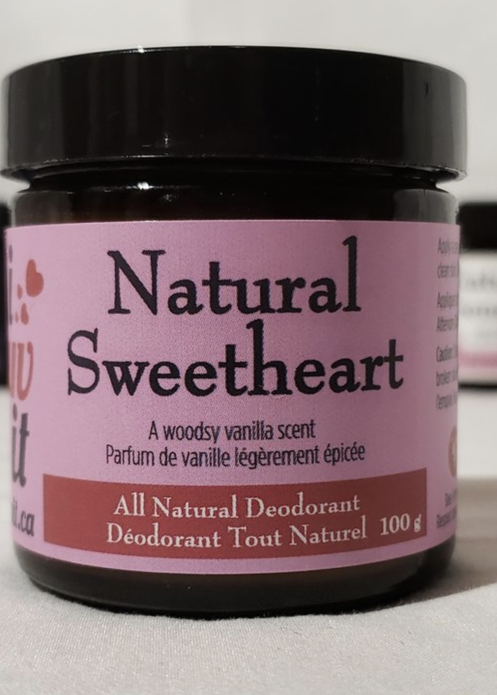 I Luv It Deodorant Natural Sweetheart Deodorant