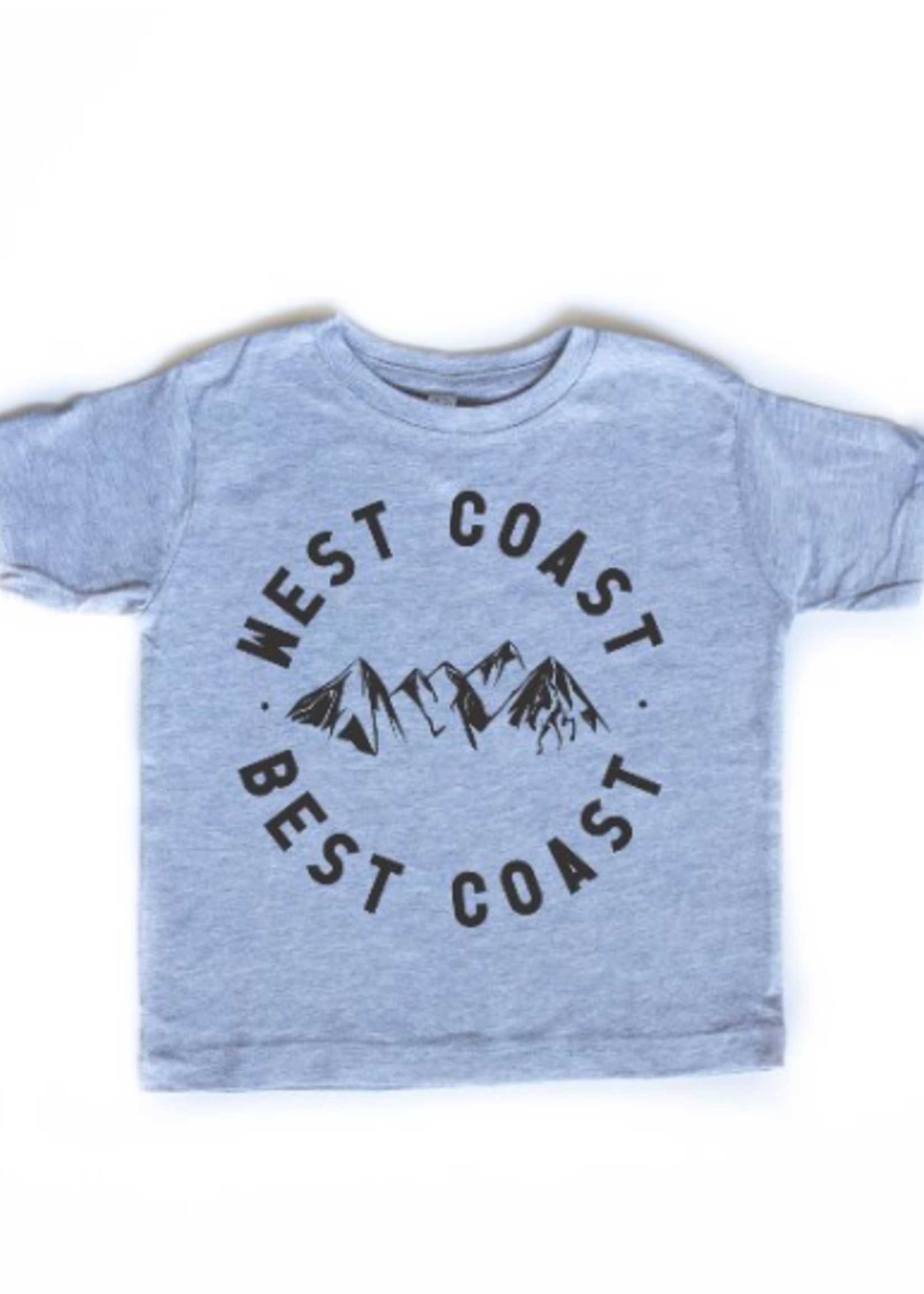 West Coast Wild Child West Coast Best Coast Toddler T-Shirt