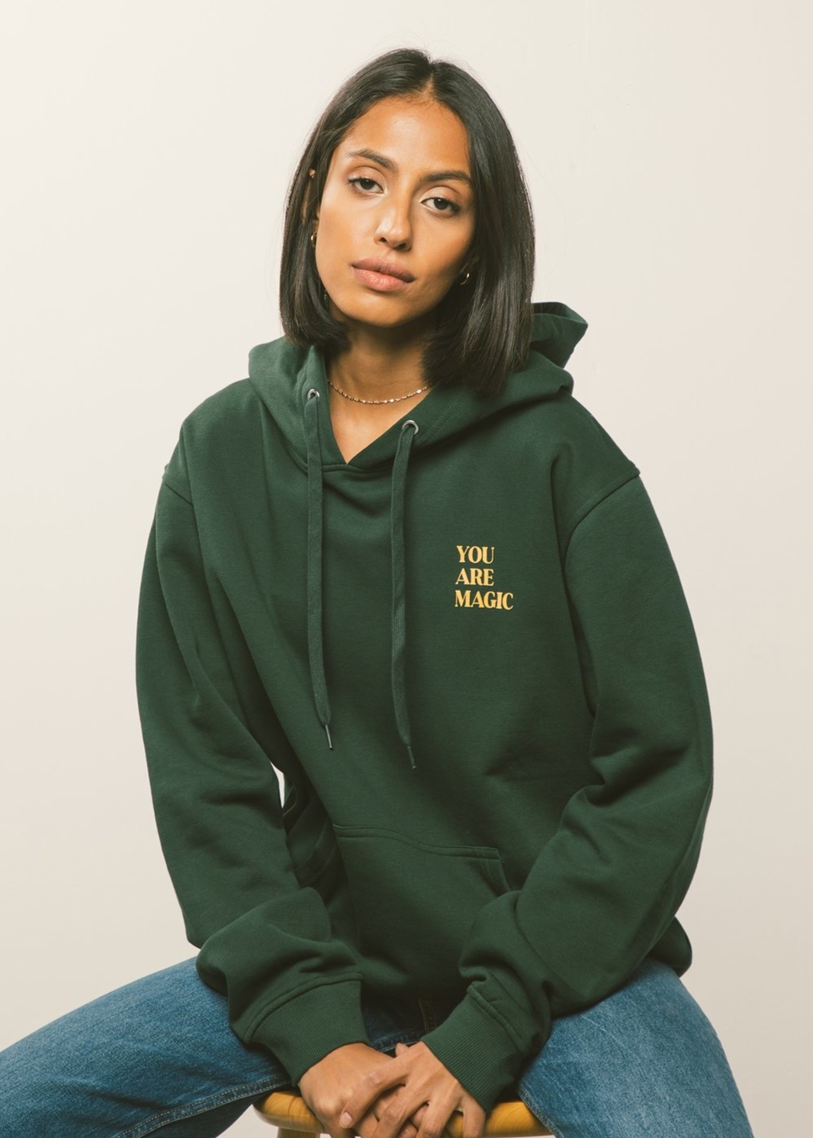 Peace Collective You Are Magic Hoodie | Forest