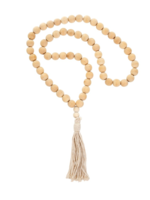 Indaba Trading Co 60% OFF Tassel Blessing Beads - Natural