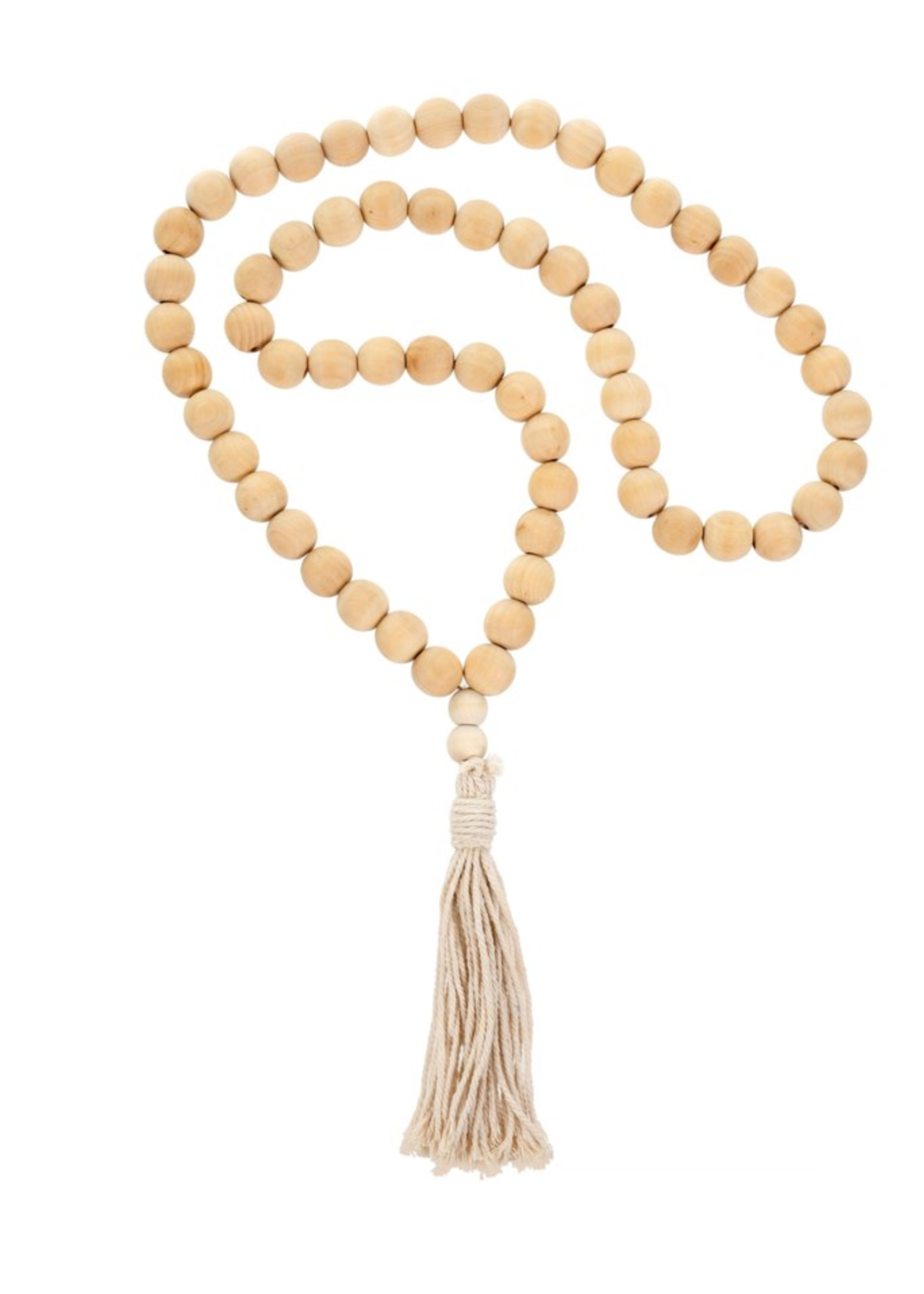 Indaba Trading Co 60% OFF Tassel Blessing Beads - Natural