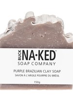Buck Naked Soap Company Purple Brazilian Clay Soap
