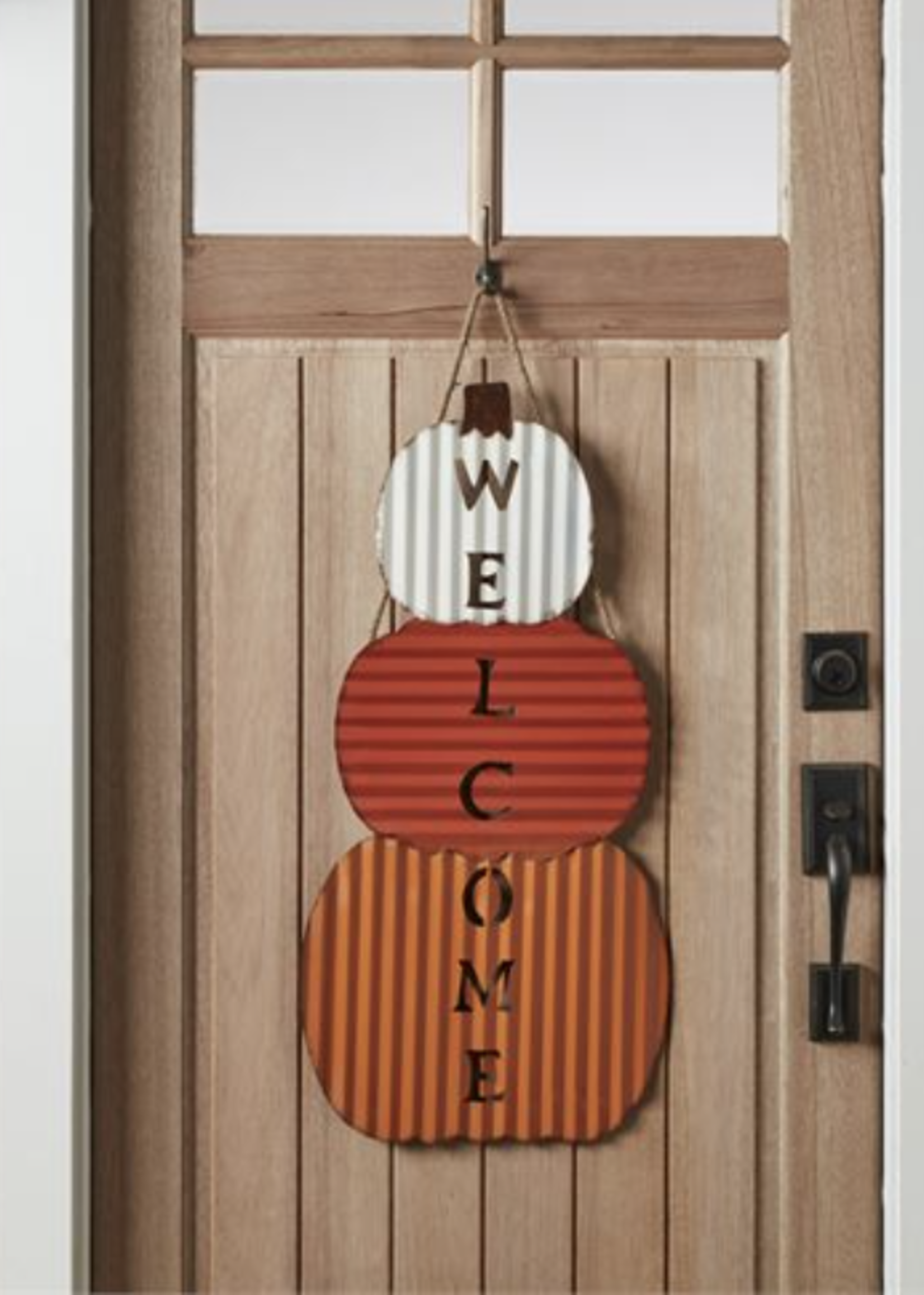 Mud Pie Pumpkin Stack Door Hanger