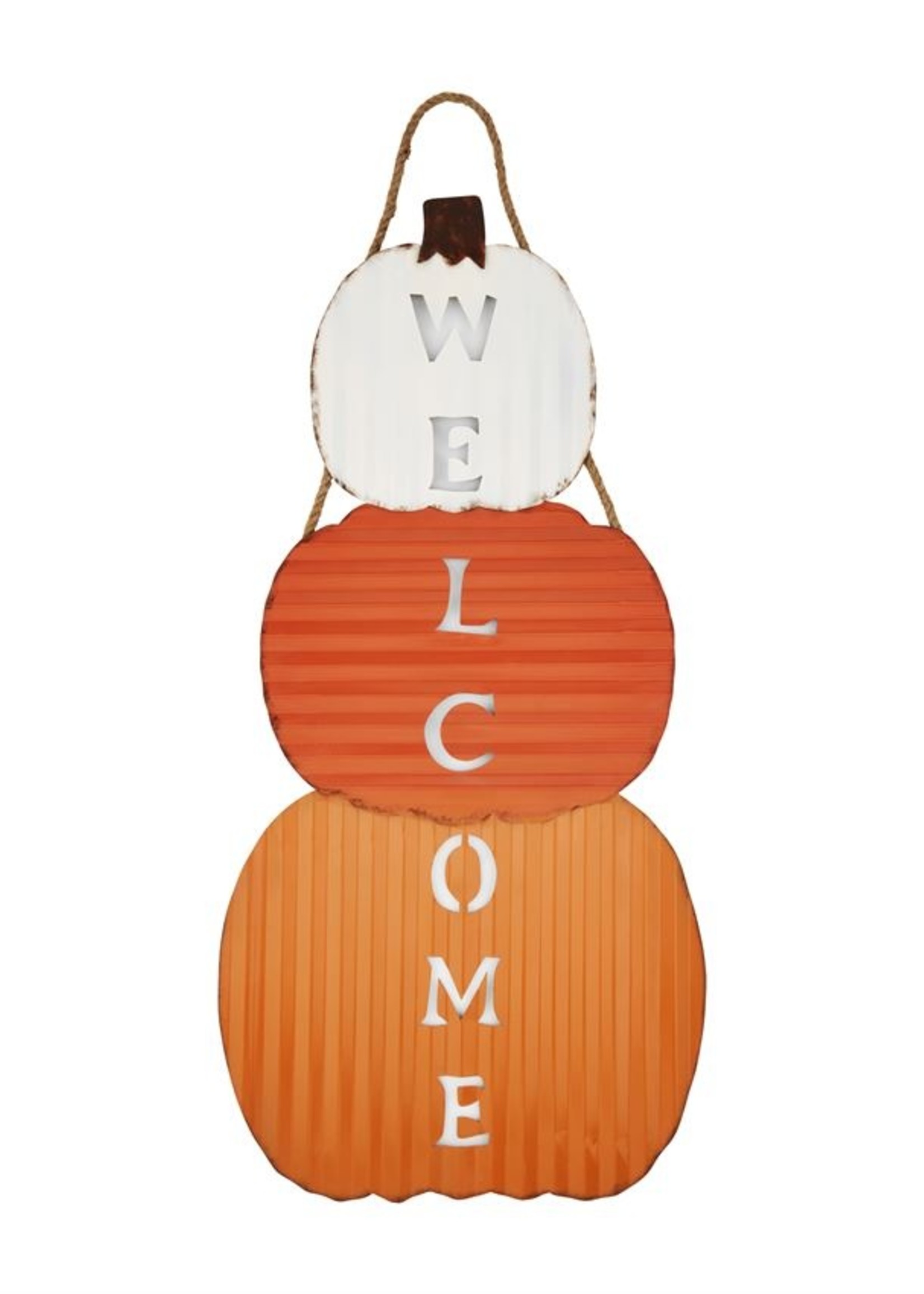 Mud Pie Pumpkin Stack Door Hanger