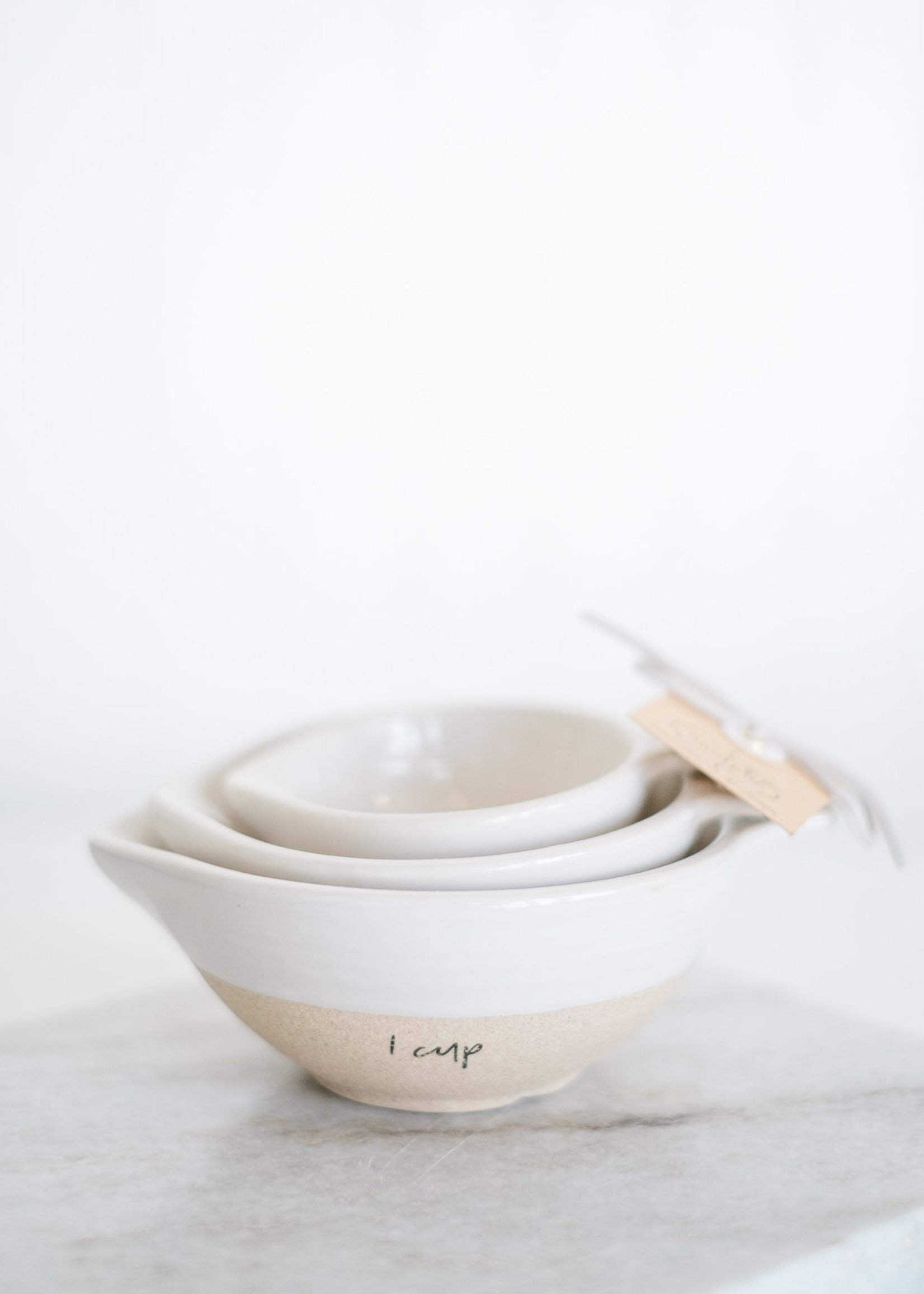 Mud Pie Stoneware Measuring Cups