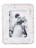 Mud Pie 5"x7" Beaded Picture Frame