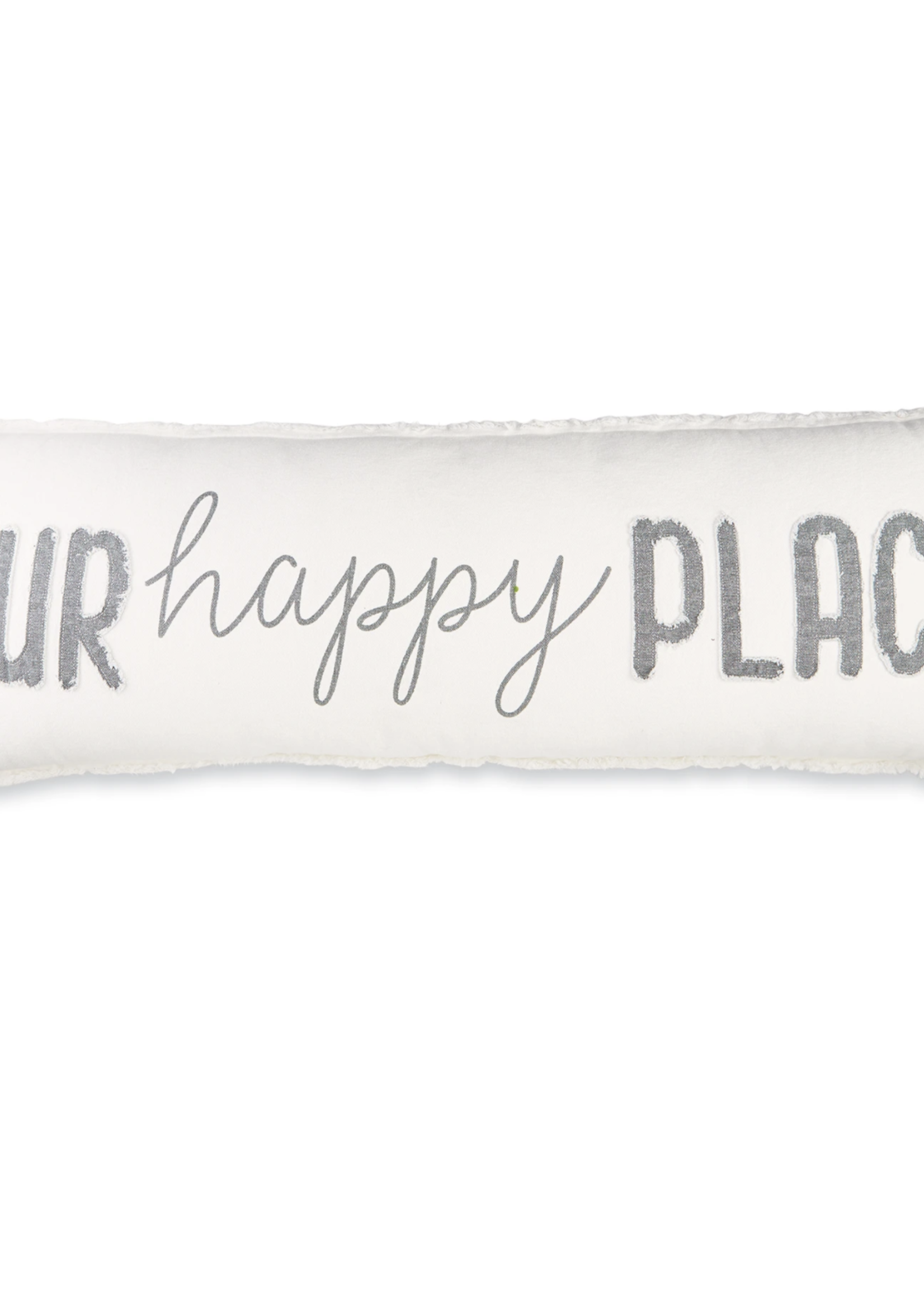 Mud Pie Our Happy Place Pillow