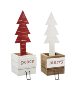 Mud Pie Holiday Box w/ Tree Stocking Holder