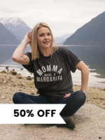 West Coast Wild Child Momma Needs A Margarita T-Shirt