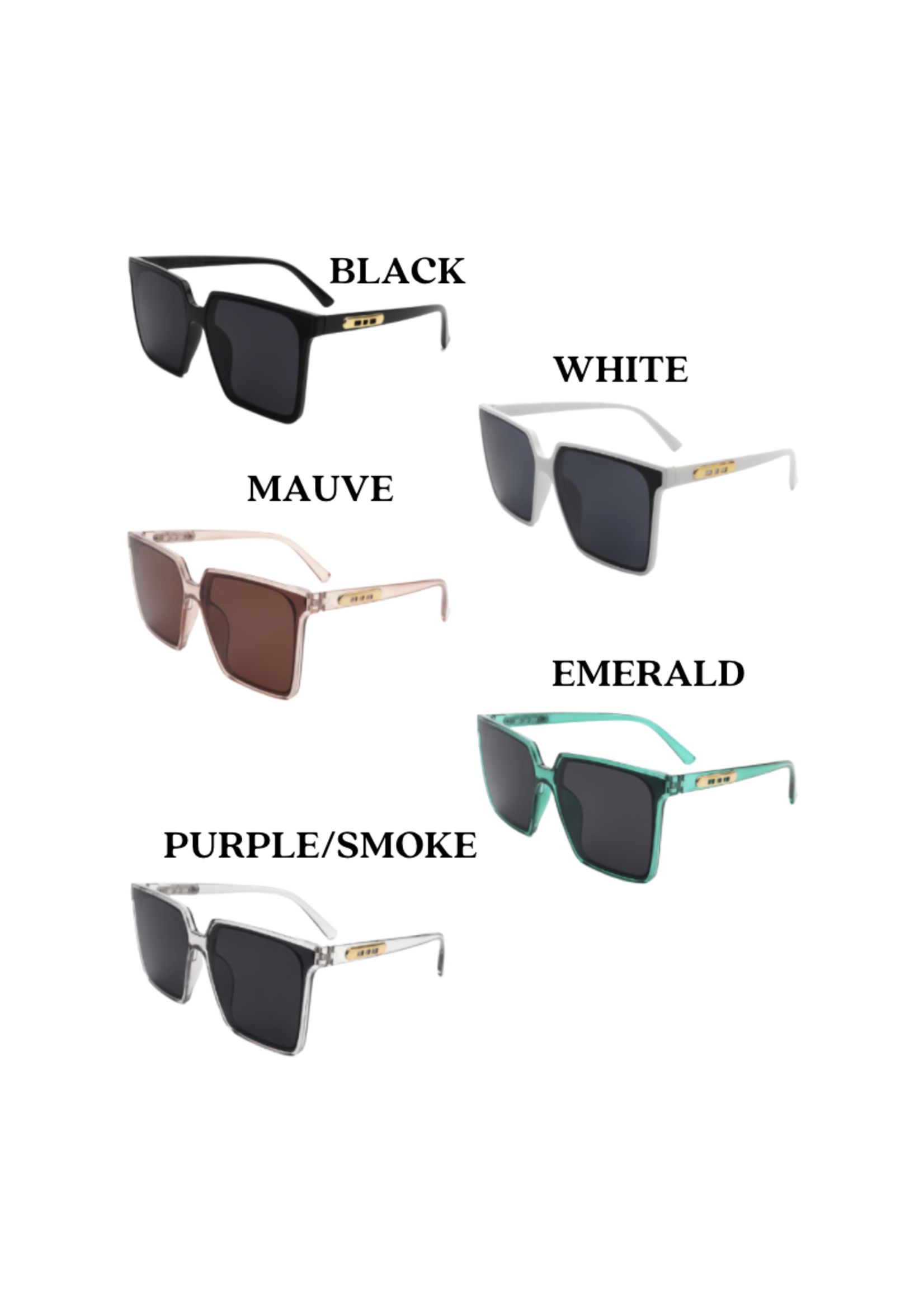 August Avenue Eyewear Emerald City | Flat Top Sunglasses