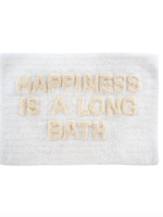 Indaba Trading Co Bath Mat | Happiness Is A Long Bath