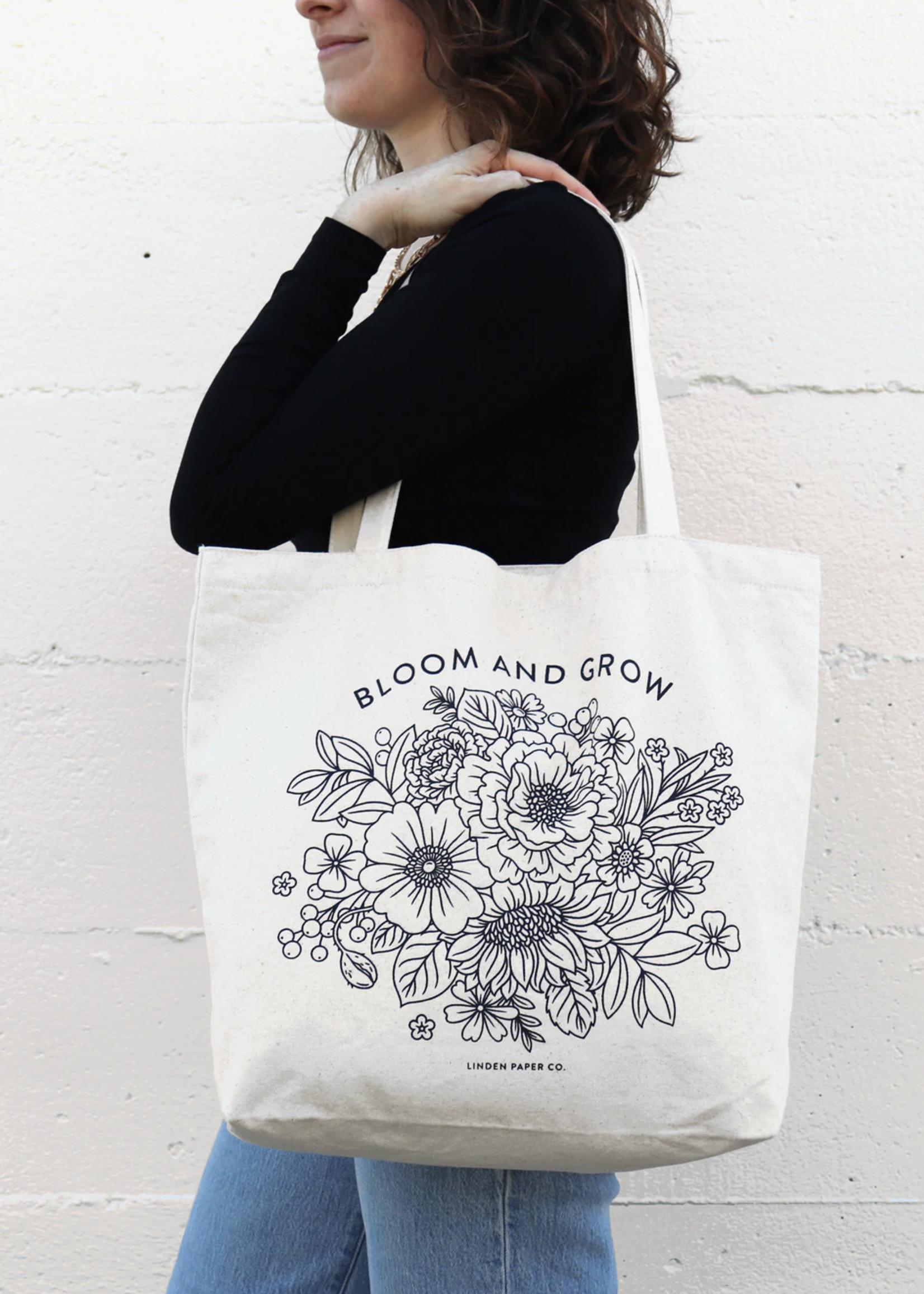 Linden Paper Co Bloom & Grow Tote Bag