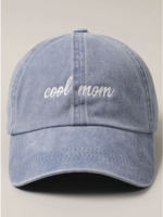 FCHats Cool Mom Baseball Hat | Denim Blue