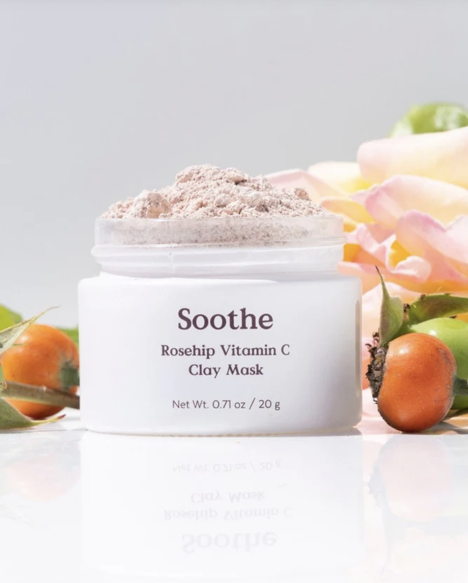 Soothe Rosehip Vitamin C Clay Mask Oak & Ivory Collective