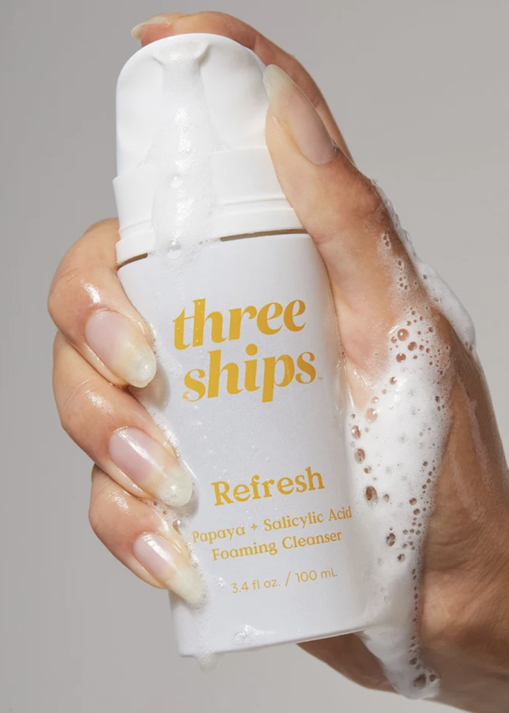 Three Ships Beauty Refresh | Papaya + Salicylic Acid Cleanser