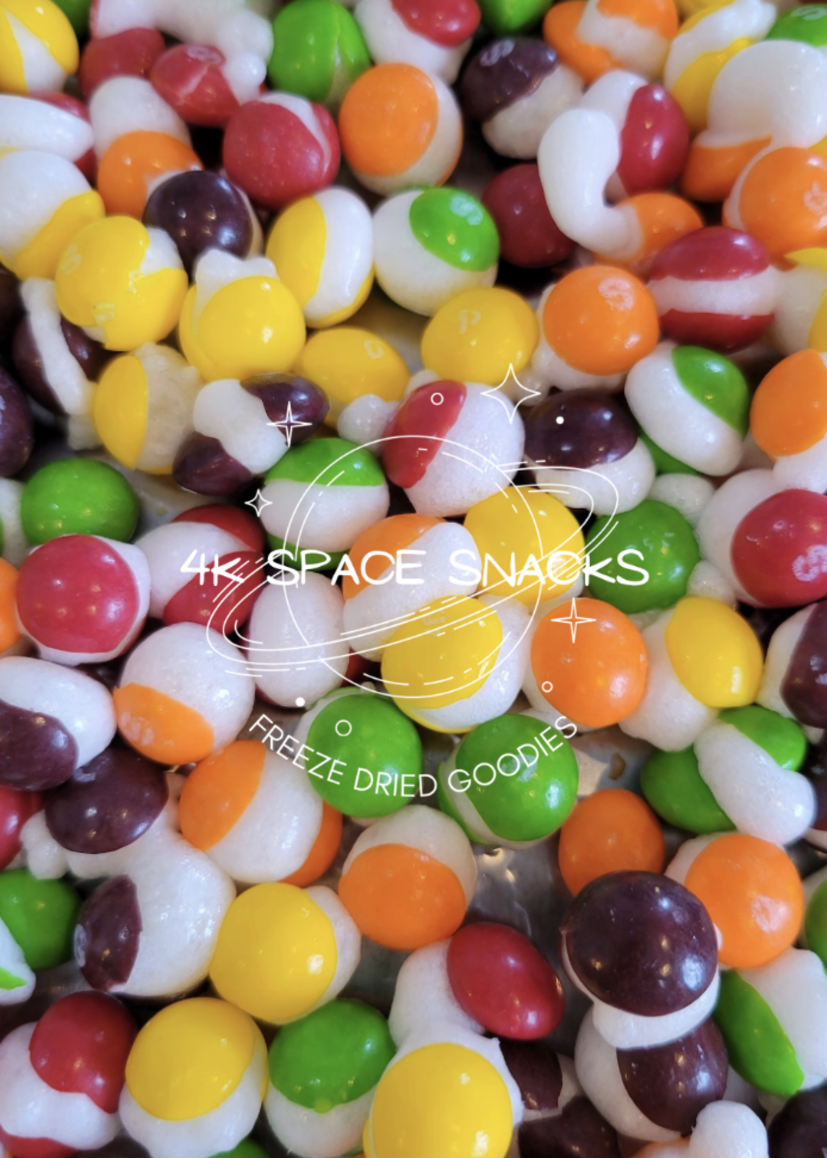 4K Space Snacks Freeze Dried Candy | Multiple Flavours