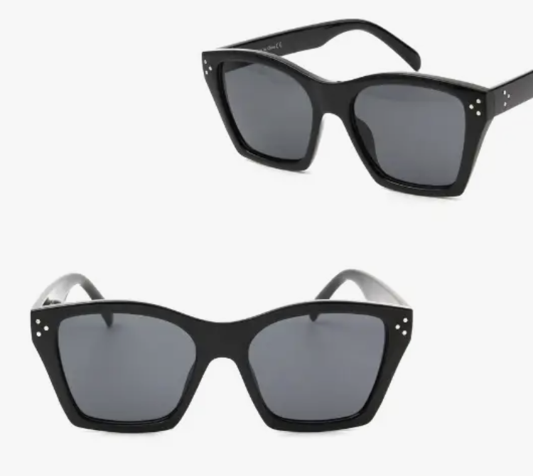 Stockholm Sunglasses | Black - Oak & Ivory Collective