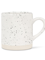 Abbott Speckled Mug | White