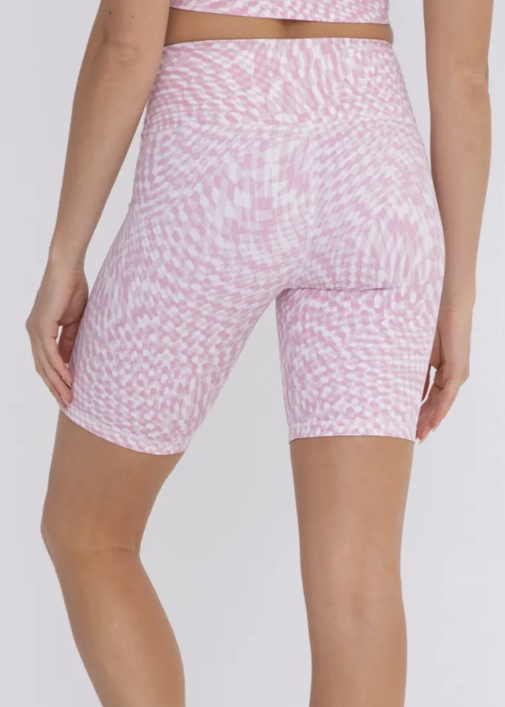 50% OFF Biker Shorts | Trippy Pink