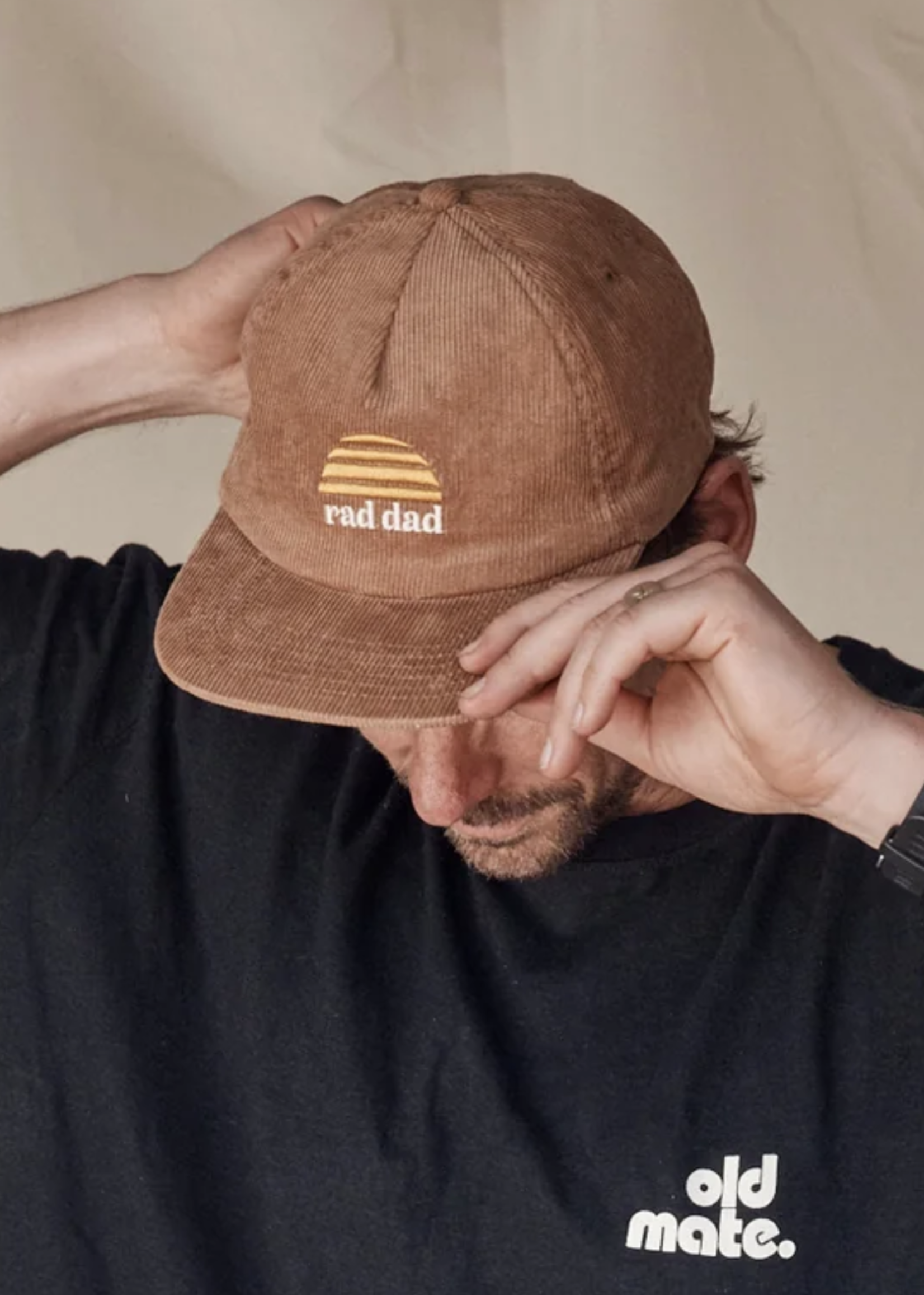 banabae Rad Dad Cord Hat | Tan