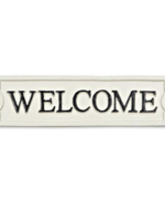 Abbott Welcome Sign | Antique White