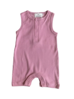 Burbaby Co. Sleeveless Ribbed Romper | 5 Colours