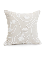 PAB 25% OFF Embroidered Line Art Pillow